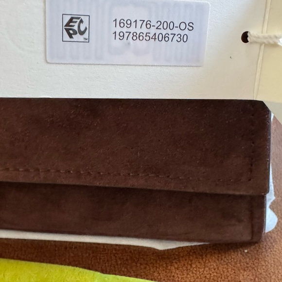 Tory Burch Chocolate Suede Chain Shoulder Bag. - Picture 5 of 10